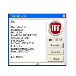 FIAT CAN-BUS odometer programmer