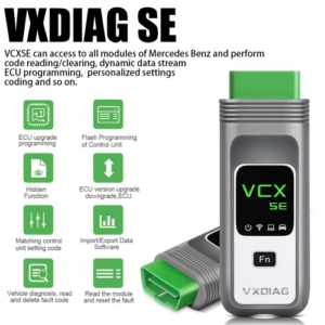 VXDIAG VCX SE felkodsläsare för Mercedes Benz