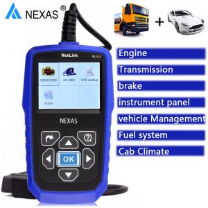 NEXAS NL102 + Plus felkodsläsare för lastbilar