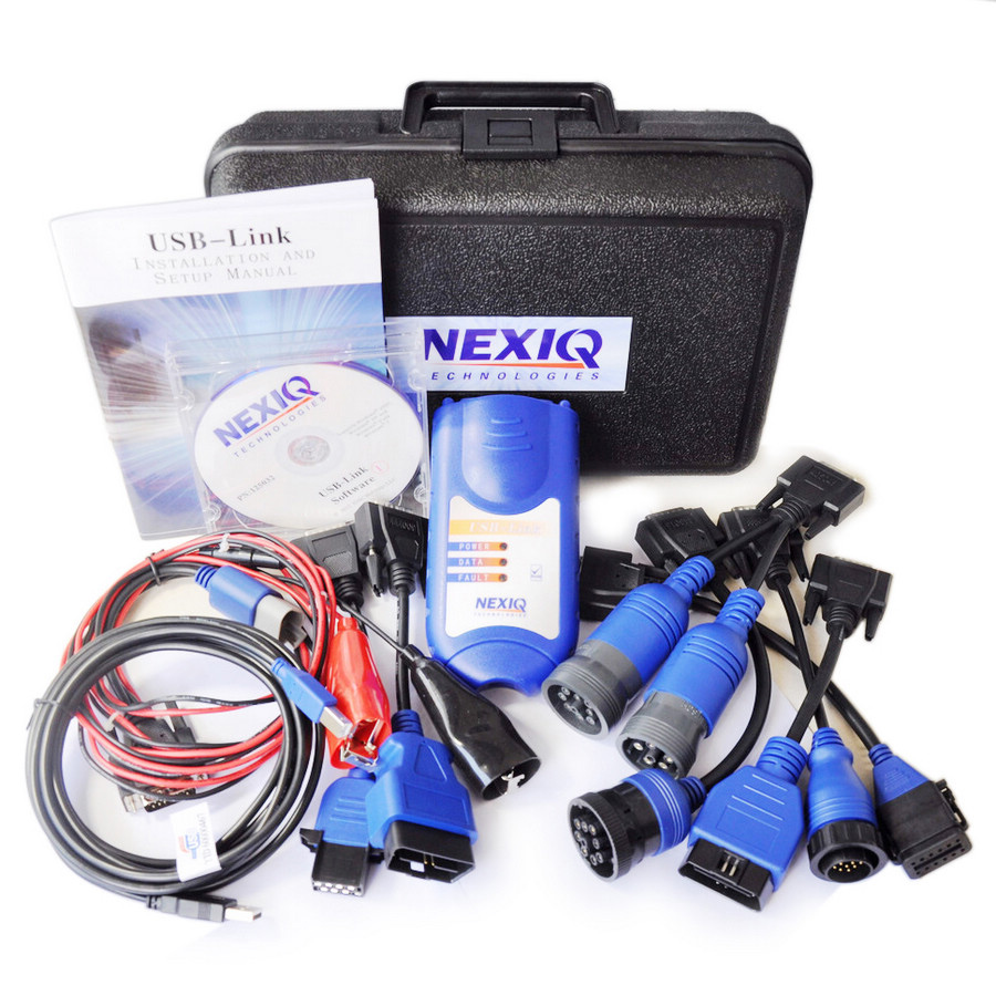 NEXIQ_125032_USB_Link_felkodslasare_lastbilar_LRG NEXIQ 125032 USB Link felkodsläsare för lastbilar