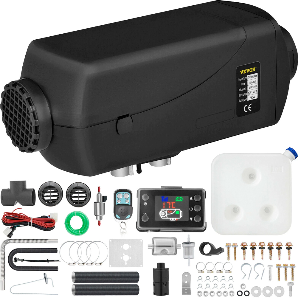 VEVOR_2KW_3KW_5KW_LRG 12V/24V -2KW/3KW 5KW/8KW luft dieselvärmare